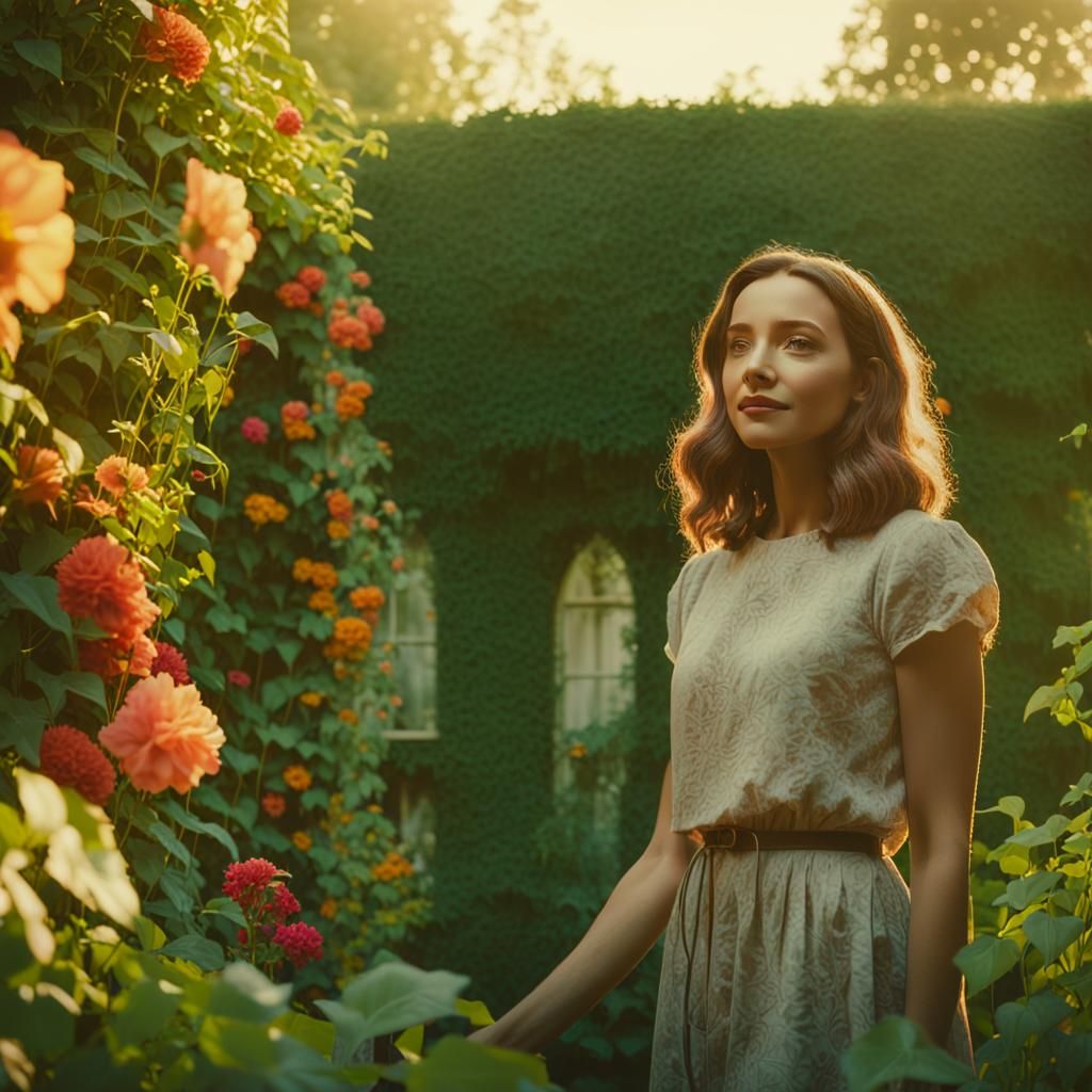 Flowers, ivy, vines AI Generated Artwork NightCafe Creator