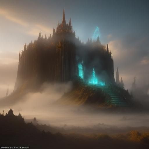 Elven Citadel 1.1 - AI Generated Artwork - NightCafe Creator