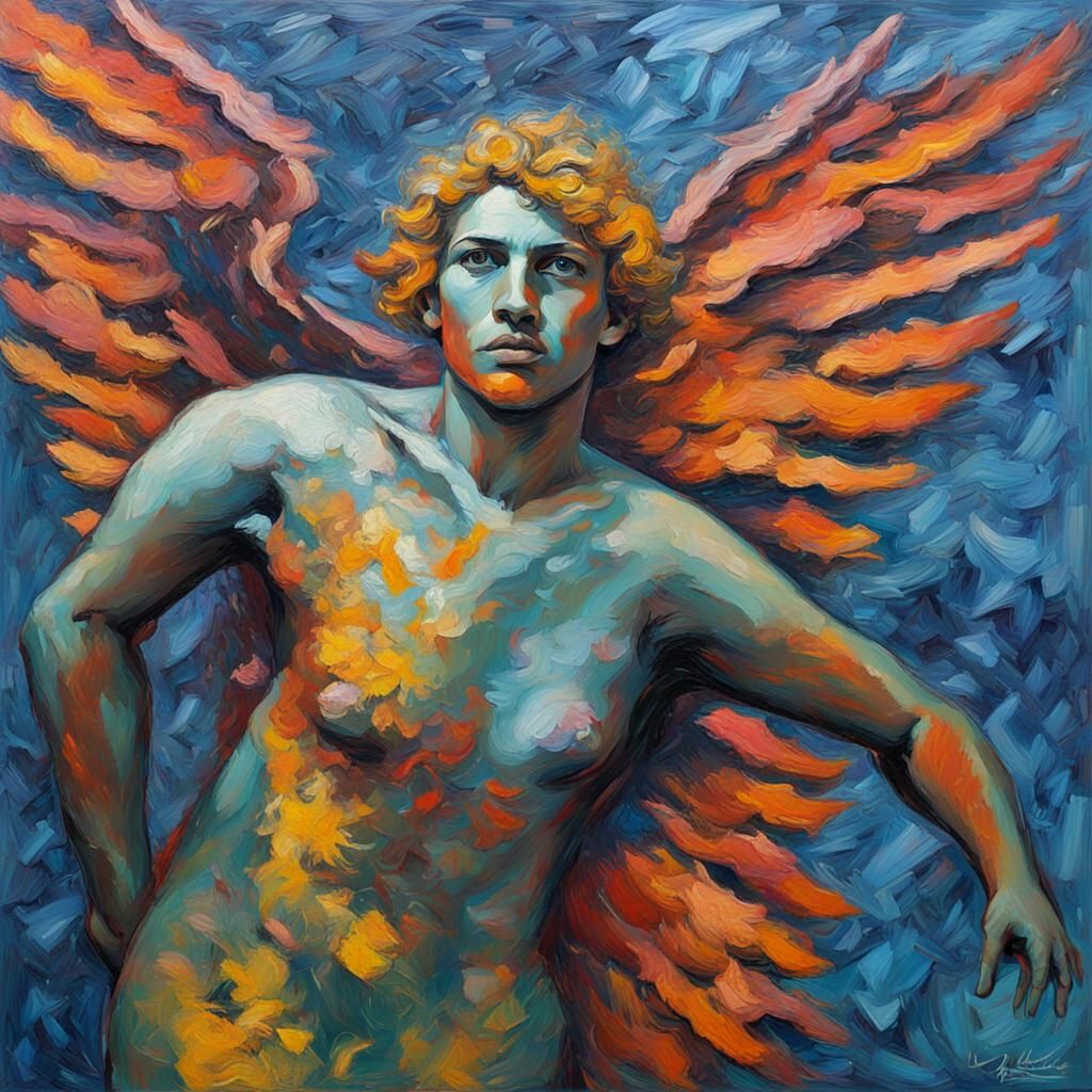 “Icarus”   (I follow back.)