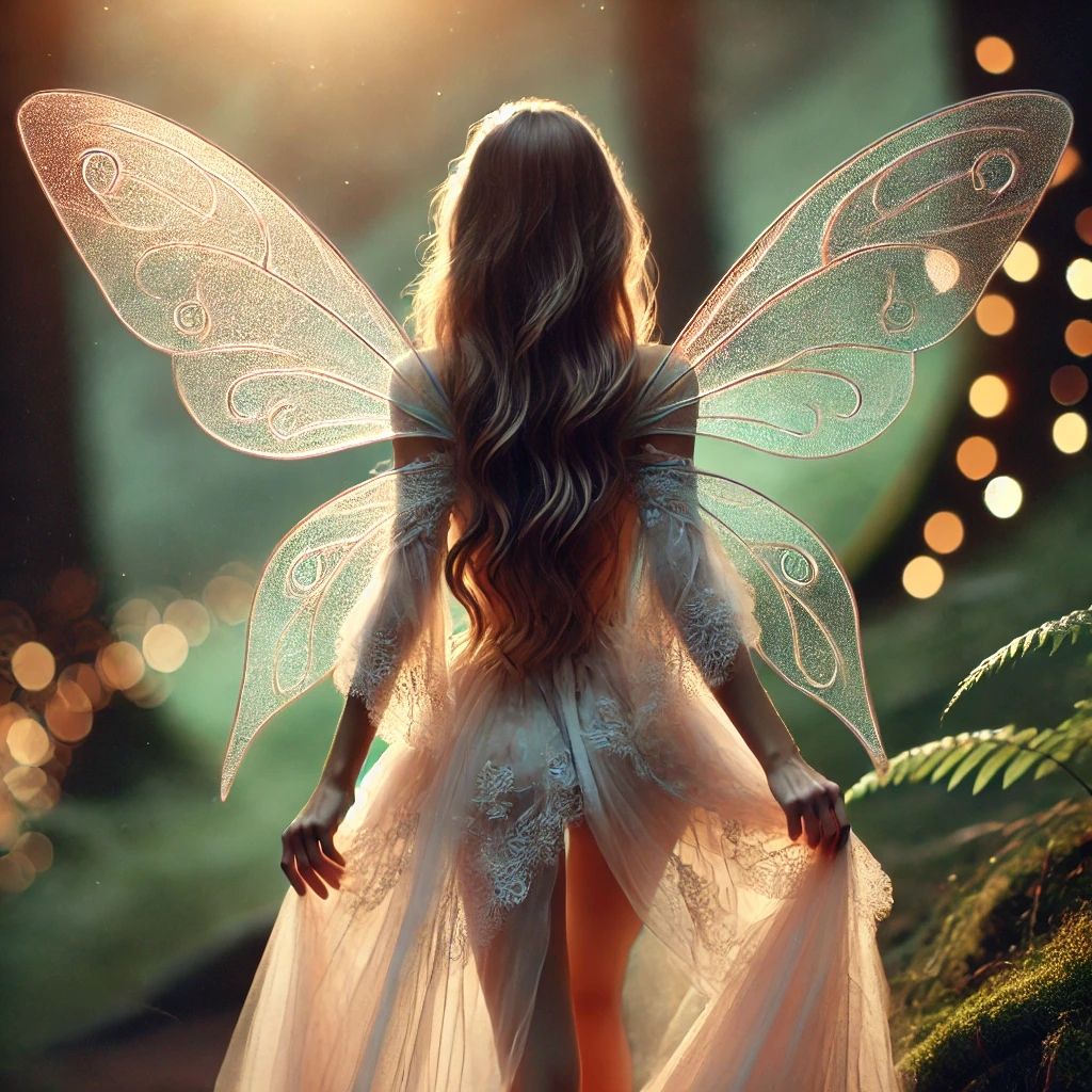 Fairy walking away