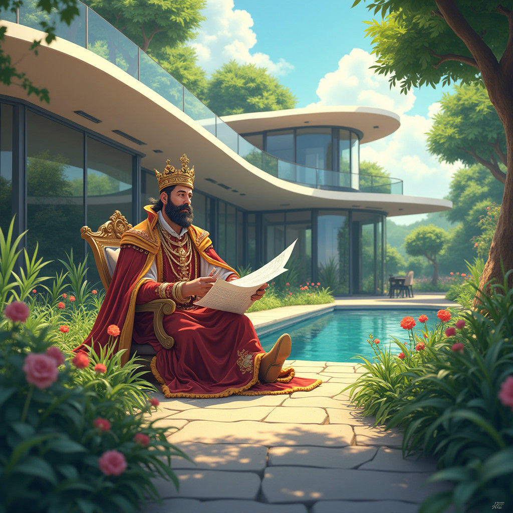 King Designs Modern Home in Anime Style