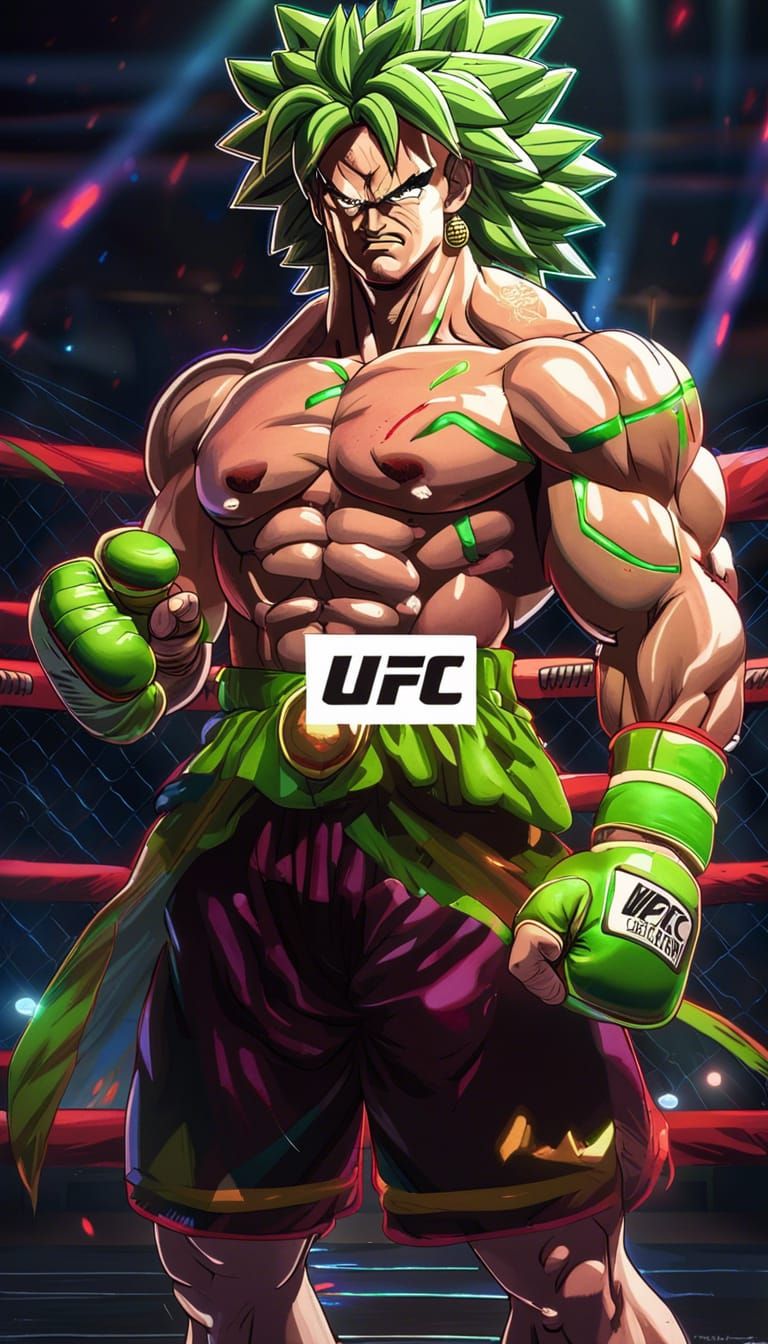 UFC Broly - AI Generated Artwork - NightCafe Creator