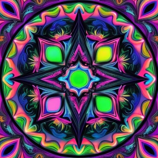 Kaleidoscope 7 - AI Generated Artwork - NightCafe Creator