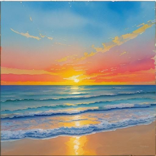 Beach sunset