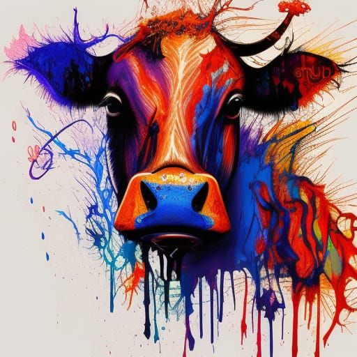 Cow art