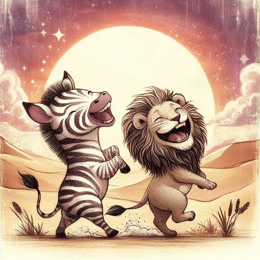Zebra and Lion's Dance