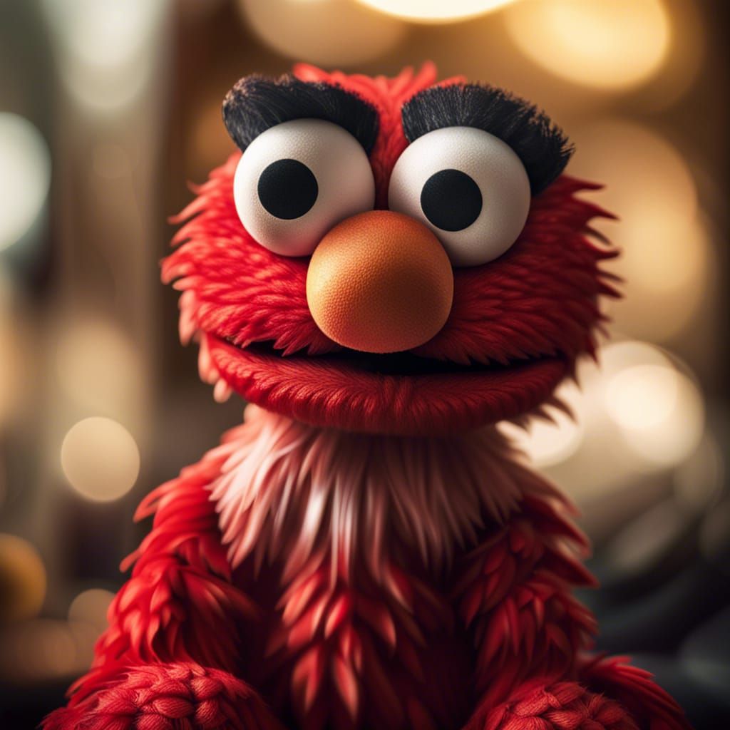 Elmo portrait