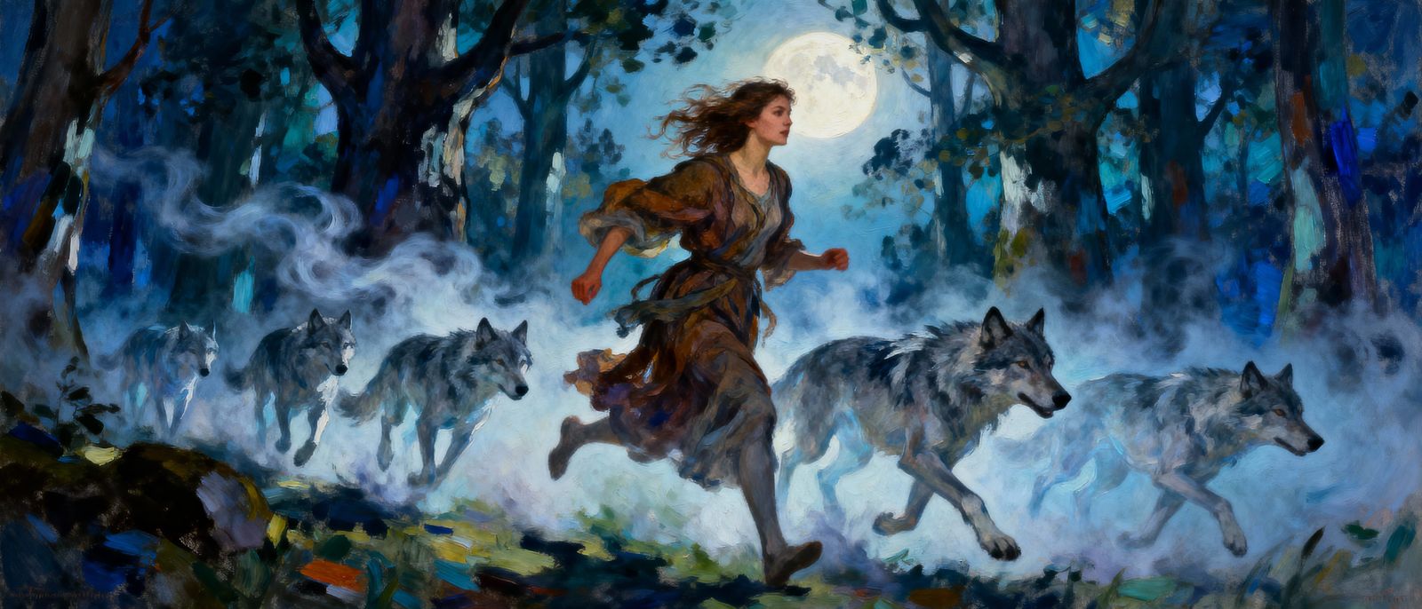Running with the wolves - Aurora   by @Nccmrm97