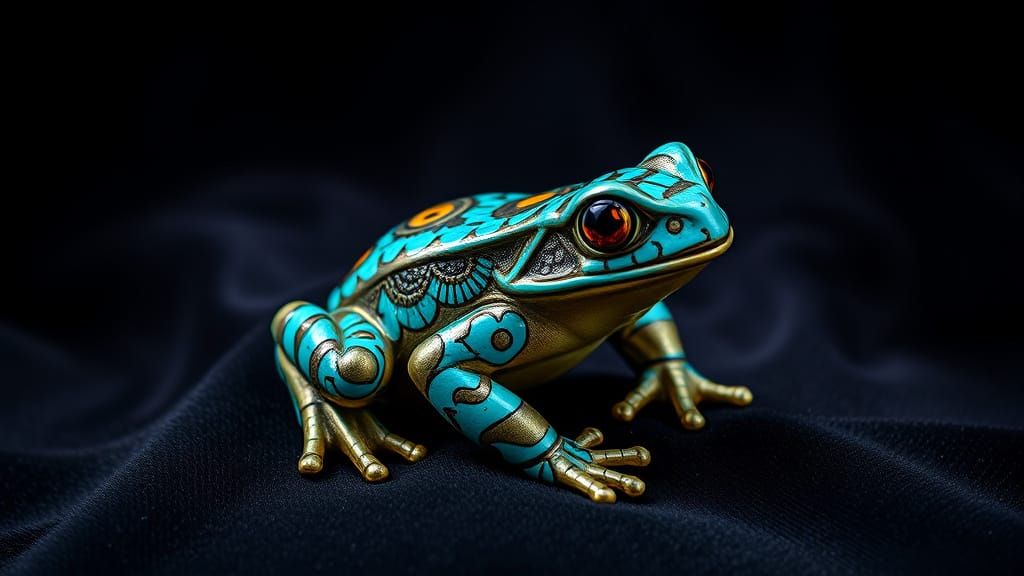 TRANSCENDENT TRANQUIL TURQUOISE TOAD   by @Dutch Van Tagonist