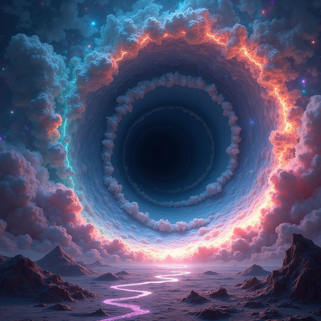 a different dimension beyond it