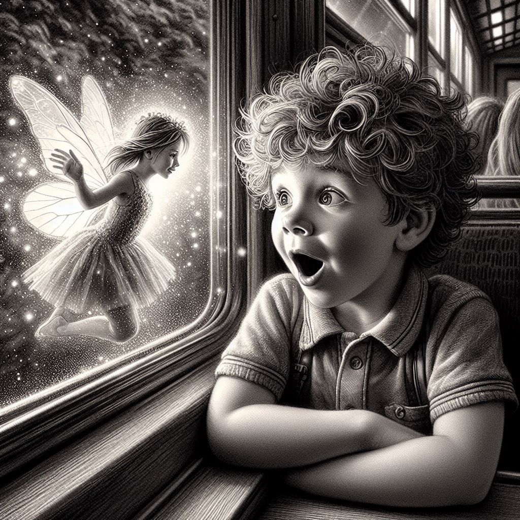 WOW! THERE'S A FAIRY AT MY WINDOW!