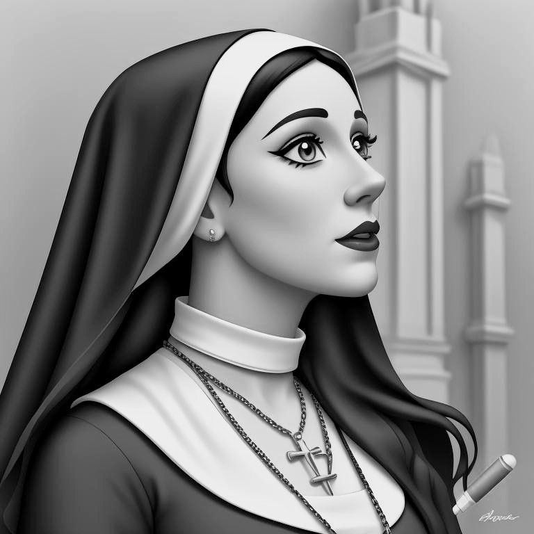 NUN.