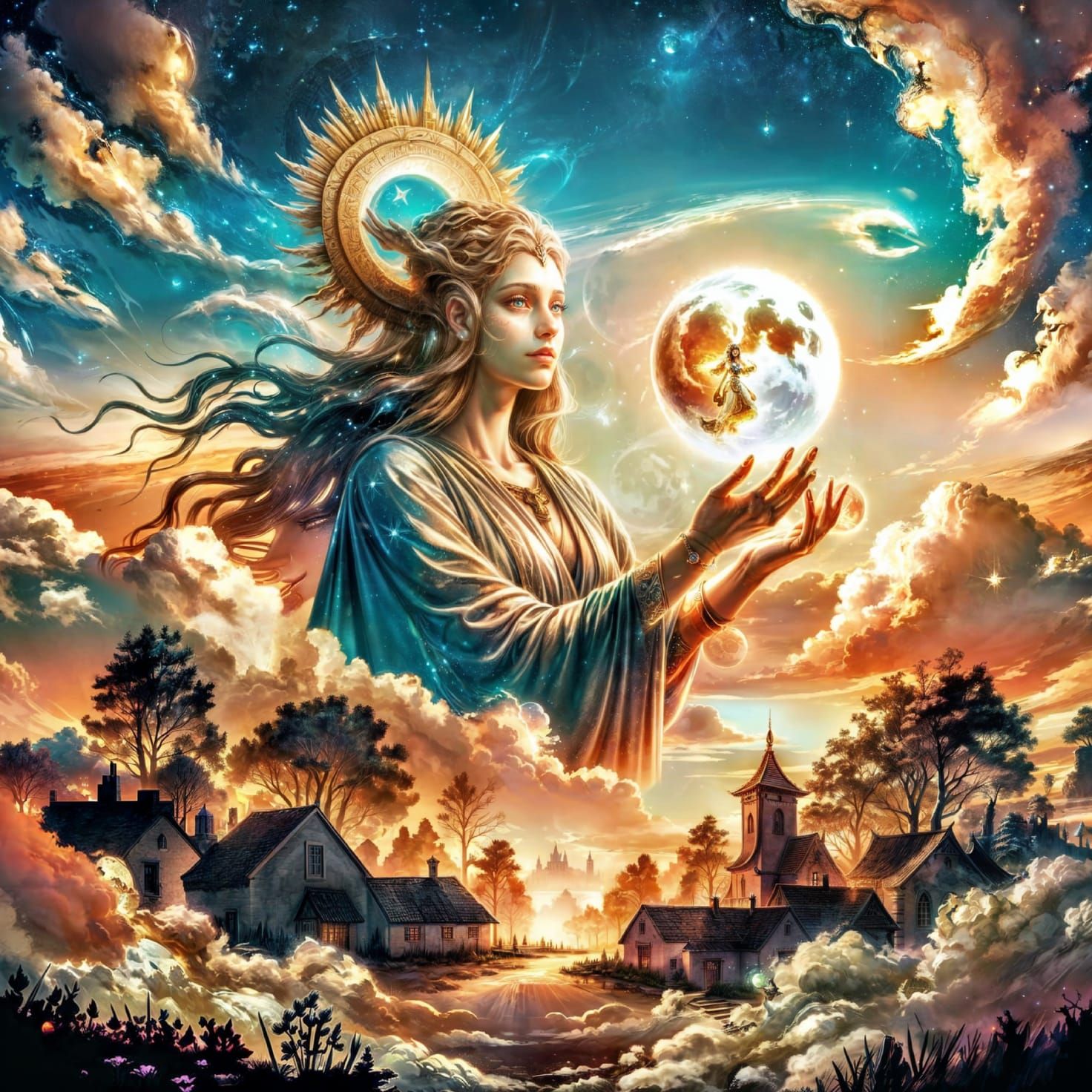 So It's a Goddess Holding Everything in Place - Who'd a Thou...