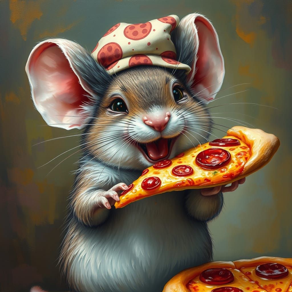 Pizza Maus  by @EHACKMANN 
