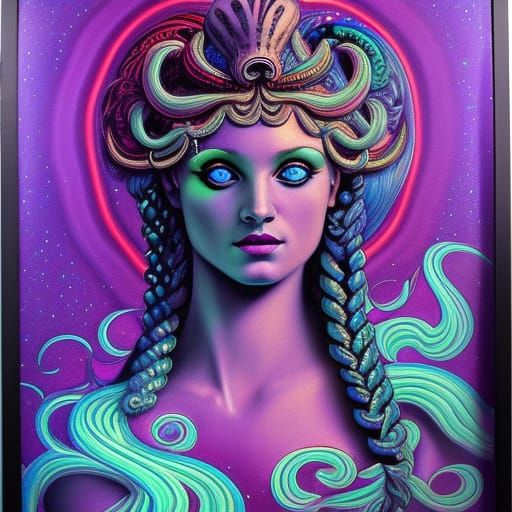 Amphitrite, Goddess of the Sea - AI Generated Artwork - NightCafe Creator