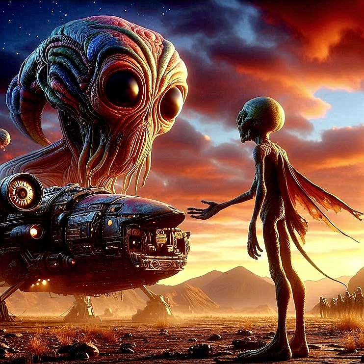 First contact...and not with us.