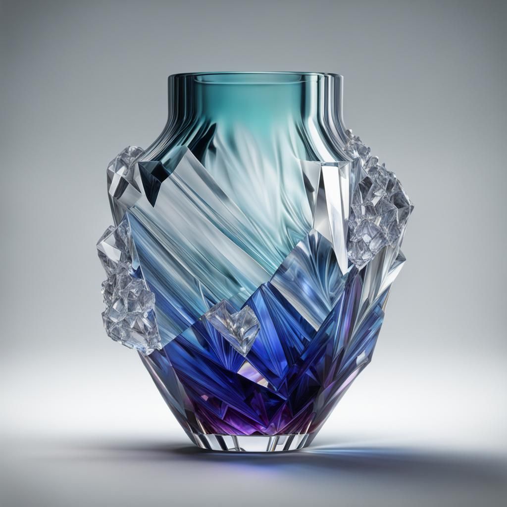 Imperfect crystal vase  by @Fuchsia23
