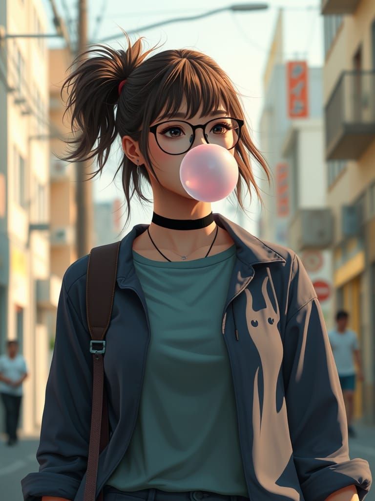 Bubblegum   by @1cheesepuff