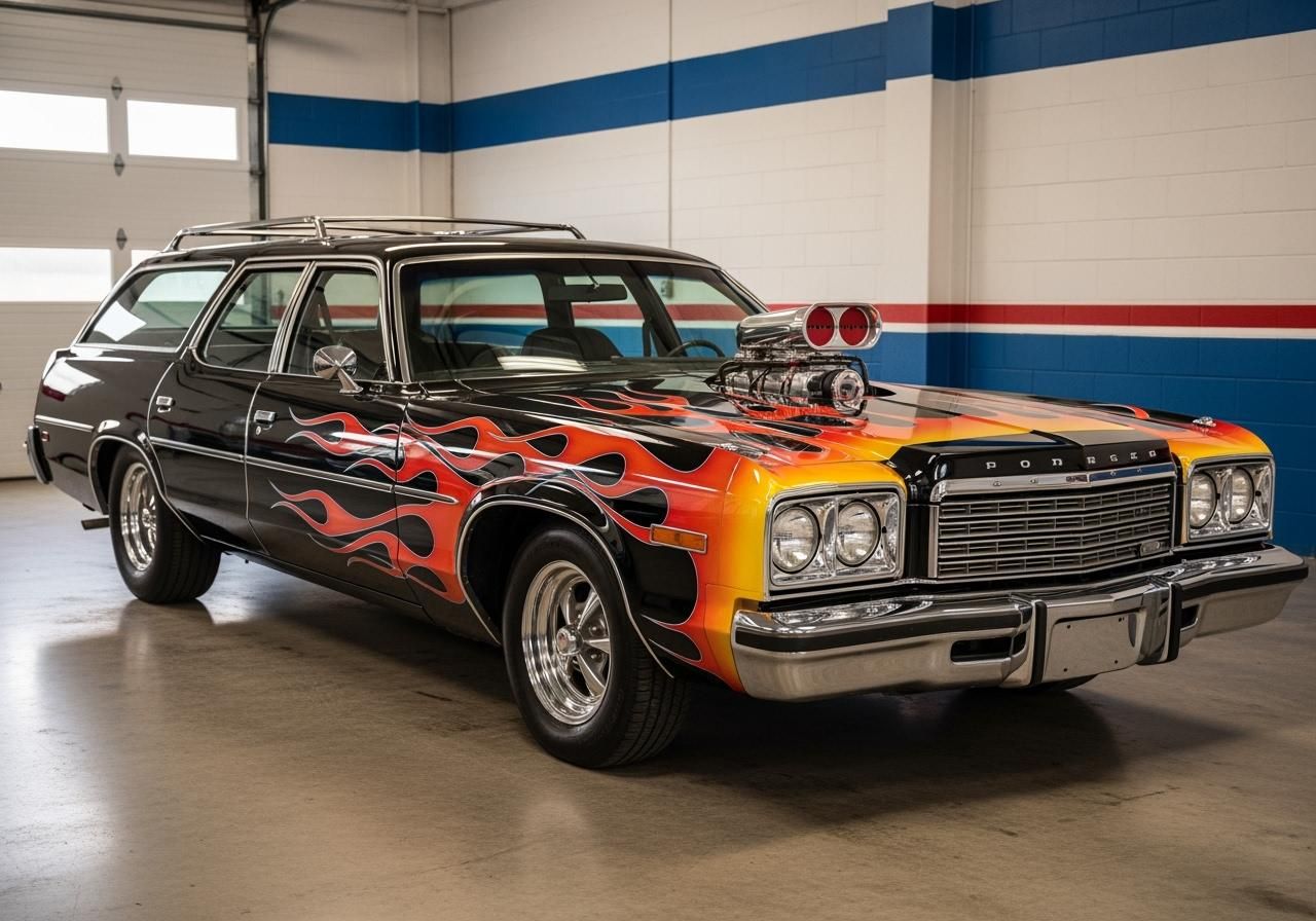 Sierra Monterey Station Wagon "Fire Ball"