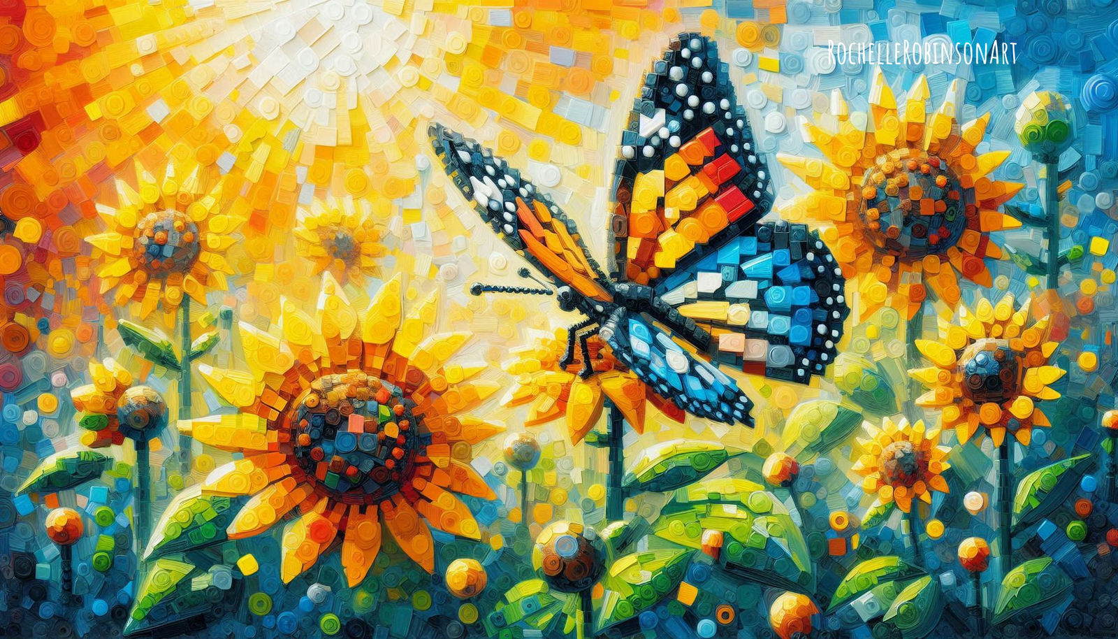 Butterfly -  Lego Art