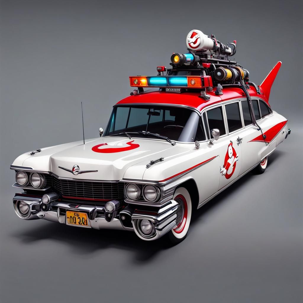 ECTO-1 - AI Generated Artwork - NightCafe Creator