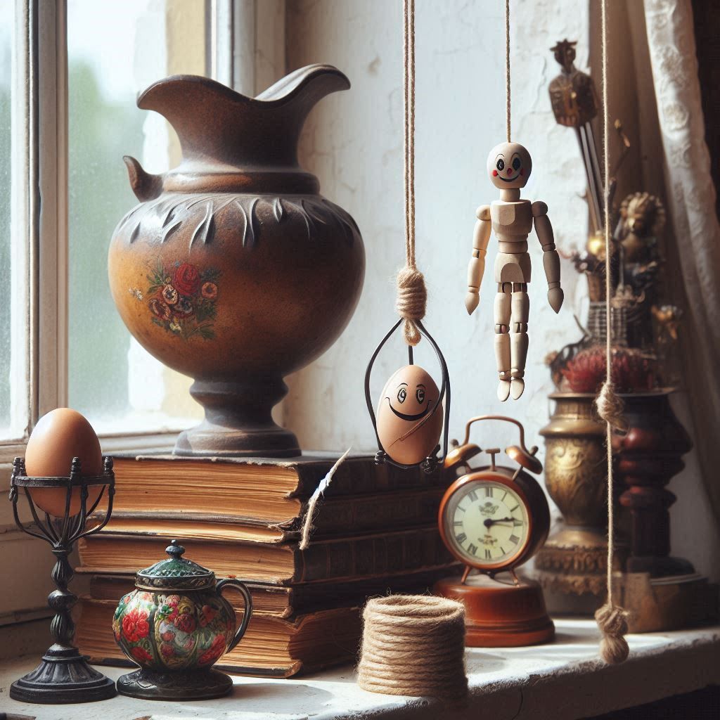 Still life with jumping jack