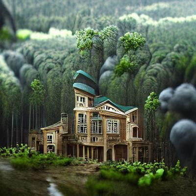 woodland mansion