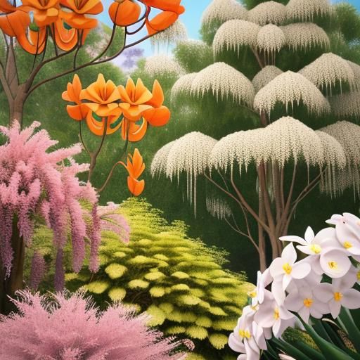 Photorealistic, Intricately detailed, White, Silver, Dew, Oi...