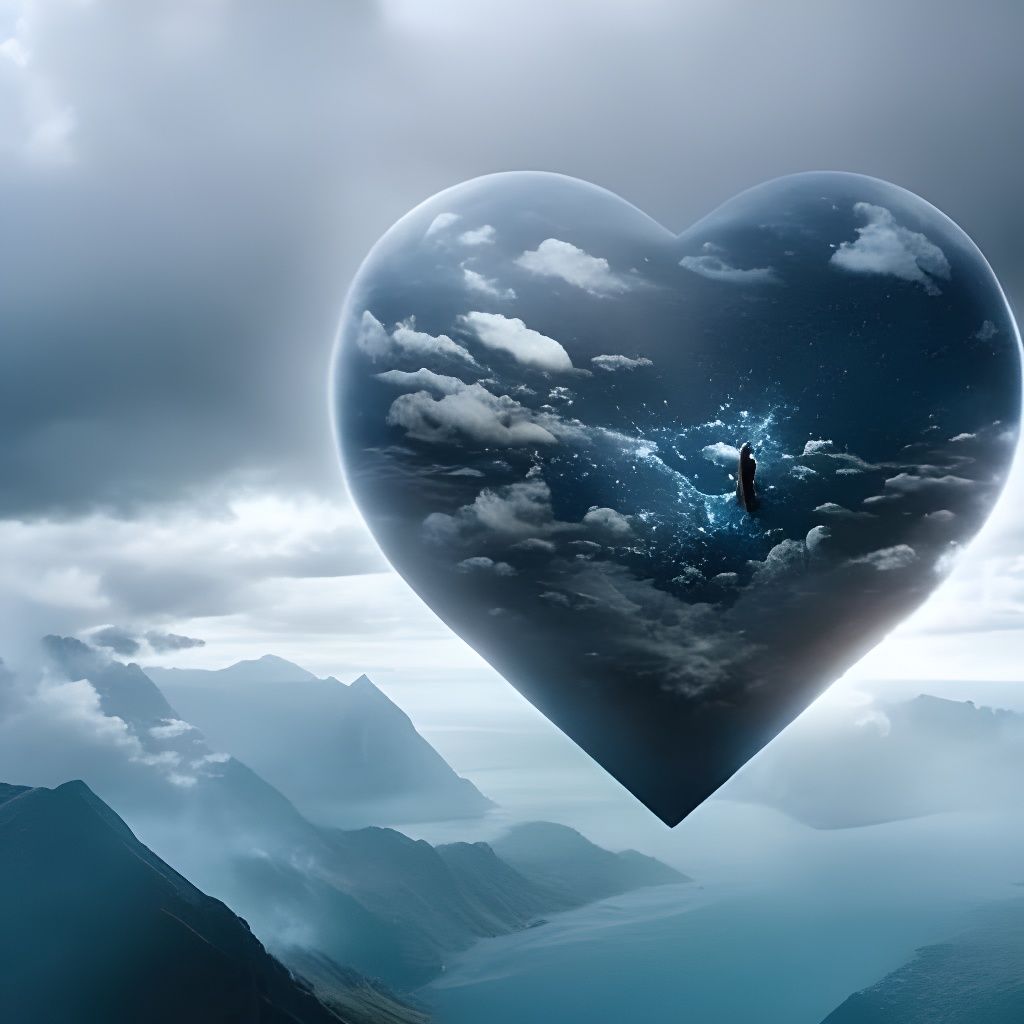 Heart lost in the clouds