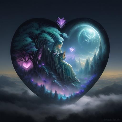Amazingly, Delightful, Beautiful, Crytal Heart