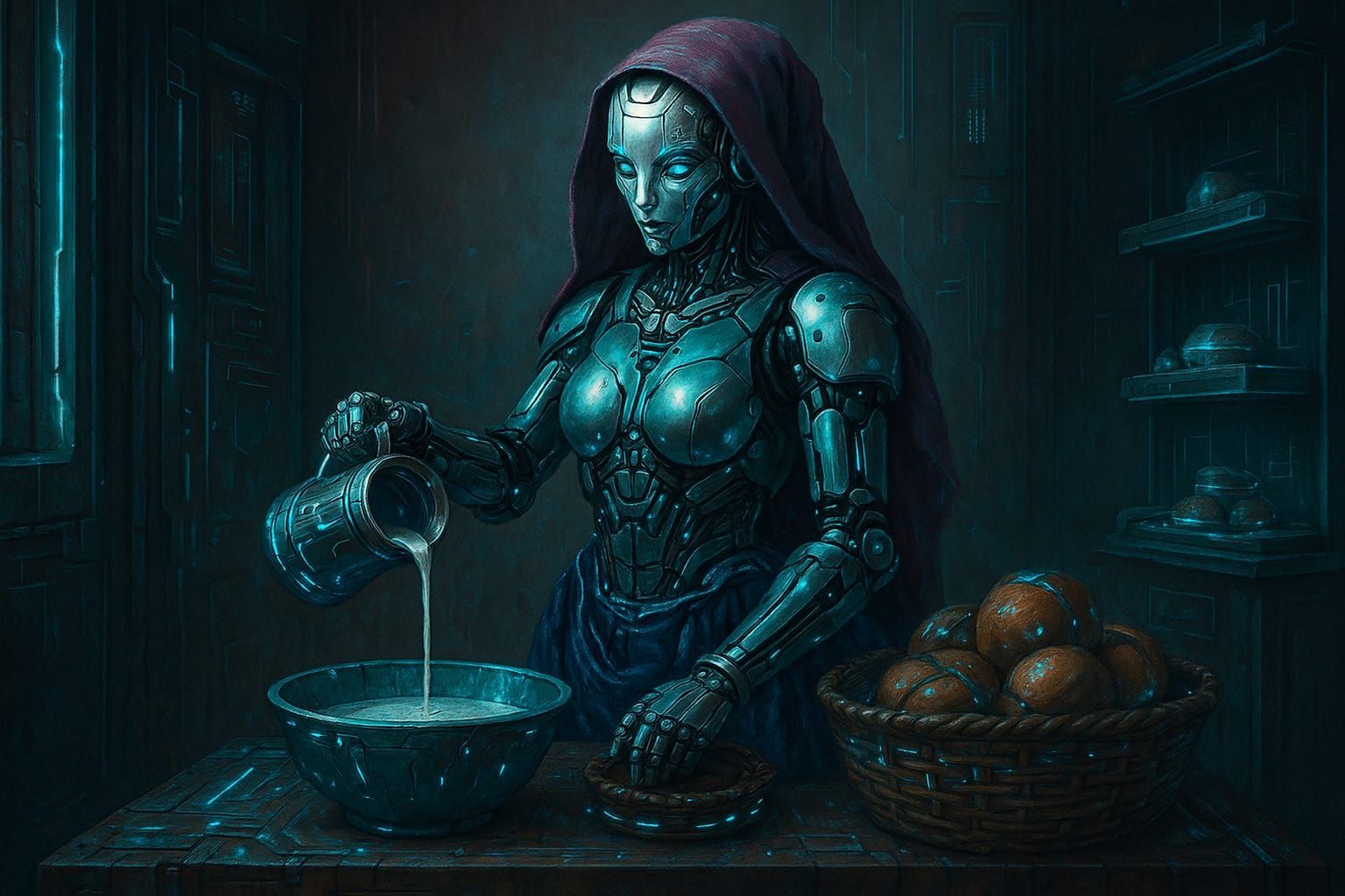 The Cyber Milkmaid