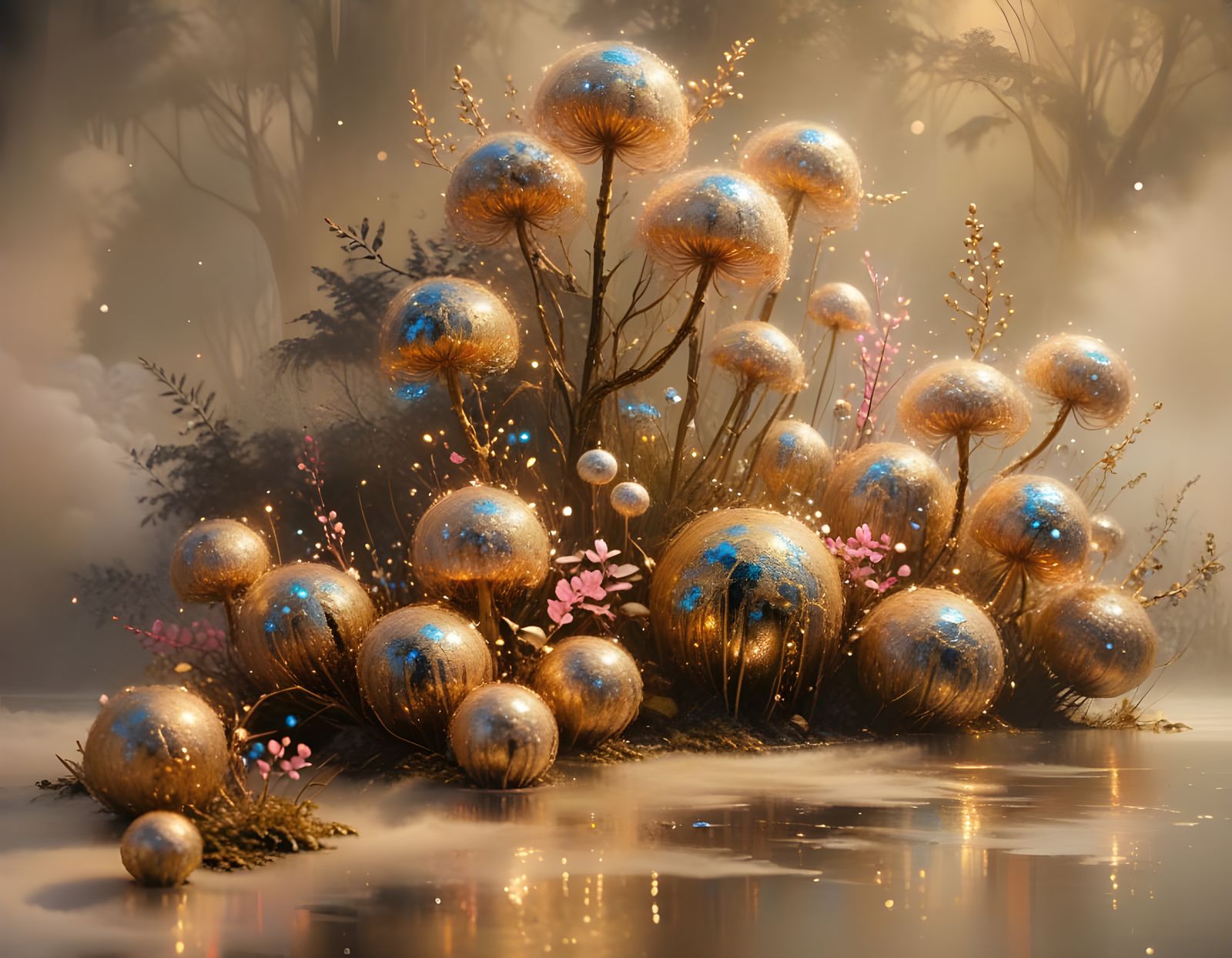 Chthonian Bloom  by @CBm Cryptic and Hermetic Art