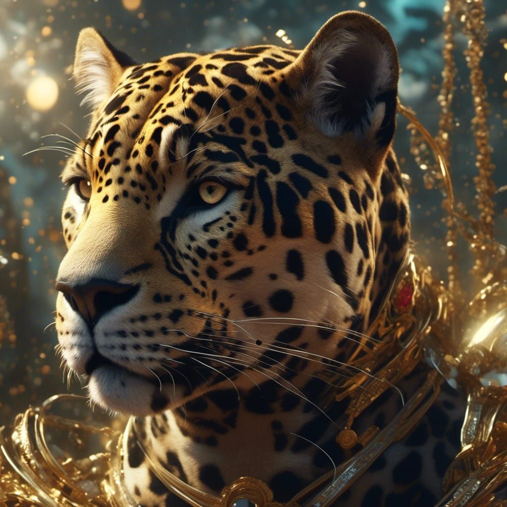 A jaguar cat <lora:Celebrate:1.0>