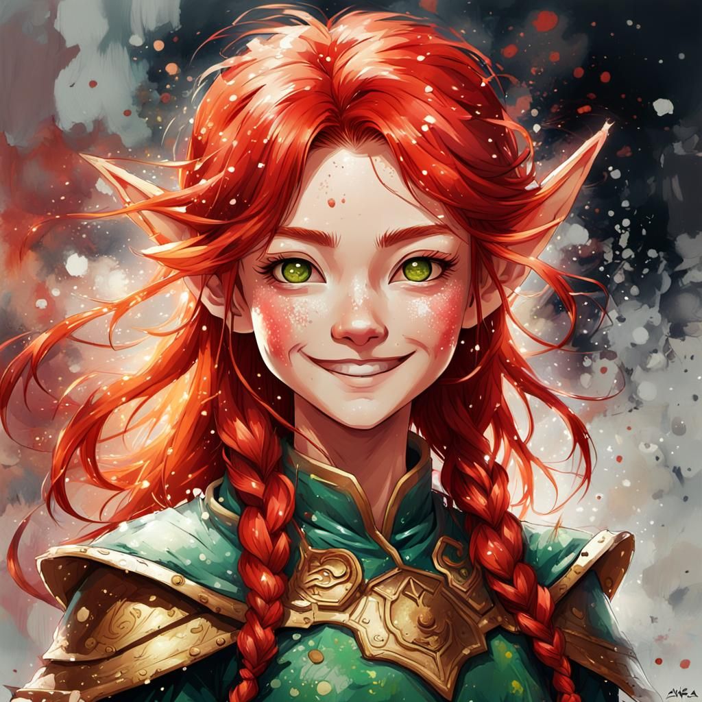 Elf, redhead