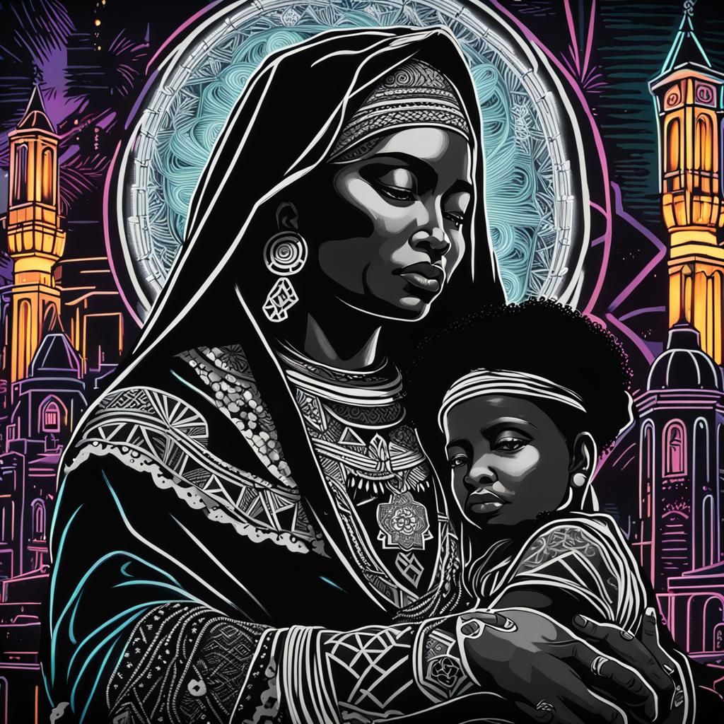 Black Madonna  by @xan