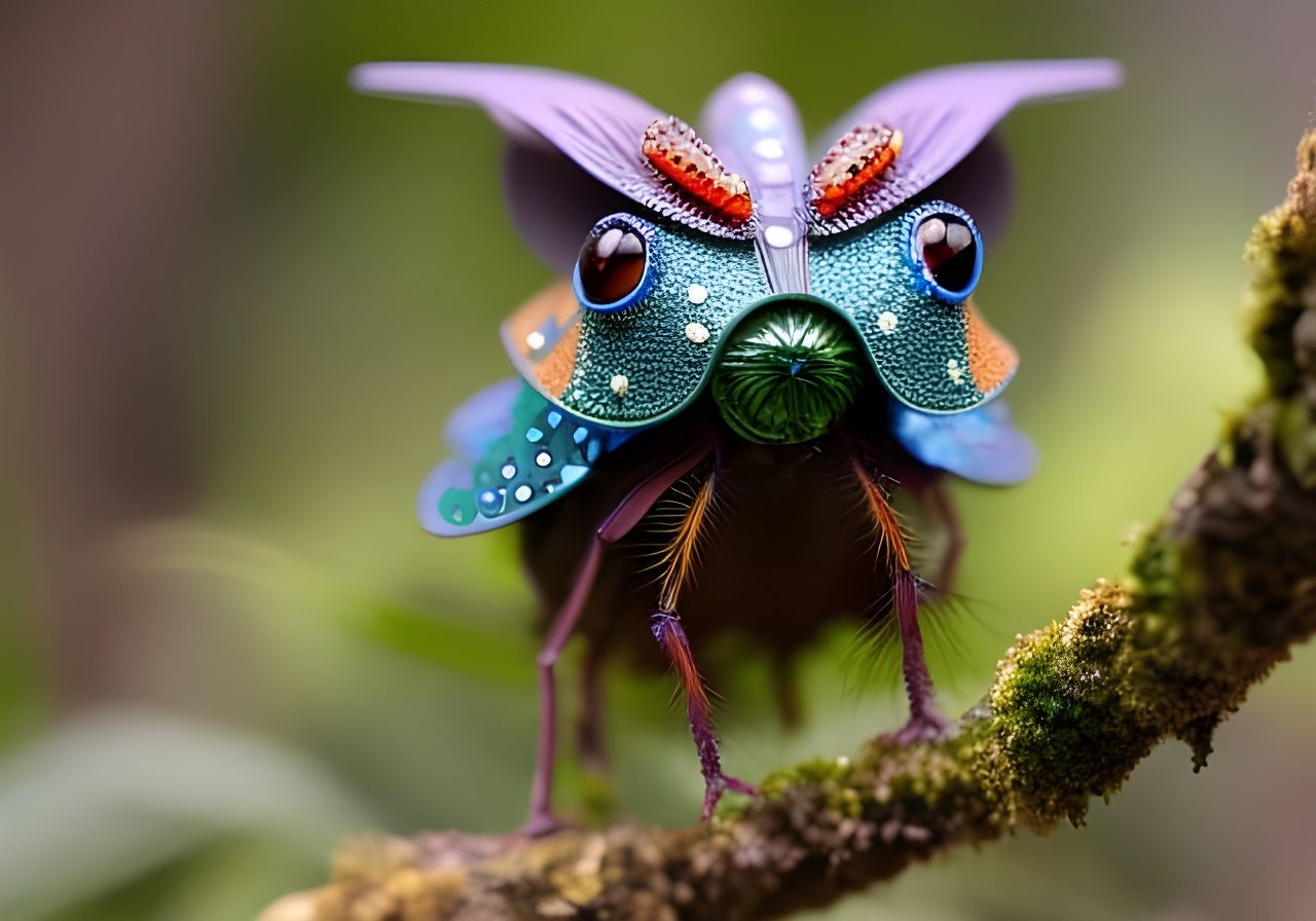 Fantasy Insect  by @Tabasco-Raremaster