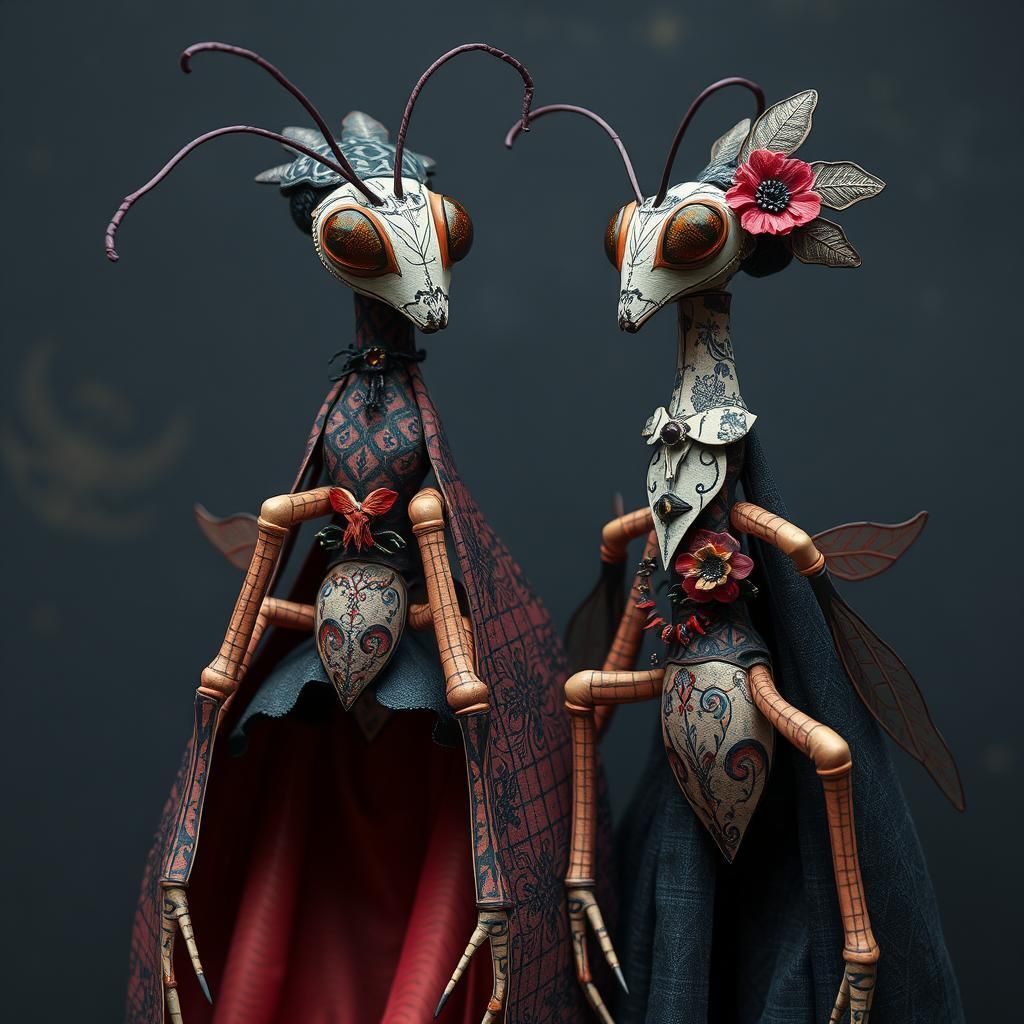 High fashion victorian termites.