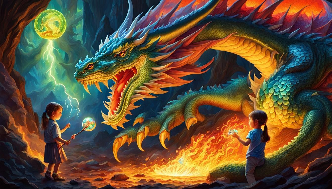 Dragon Treasure  by @Dorkish