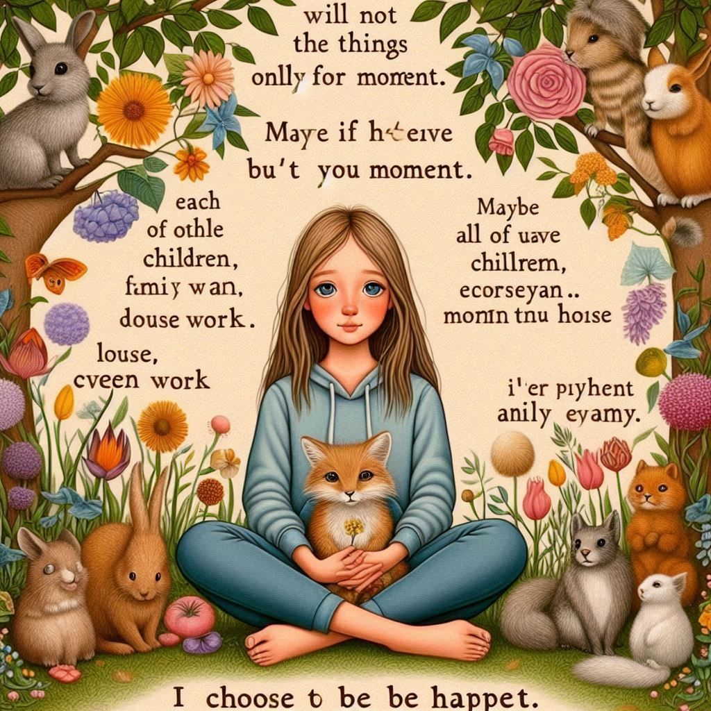 I choose to be happy