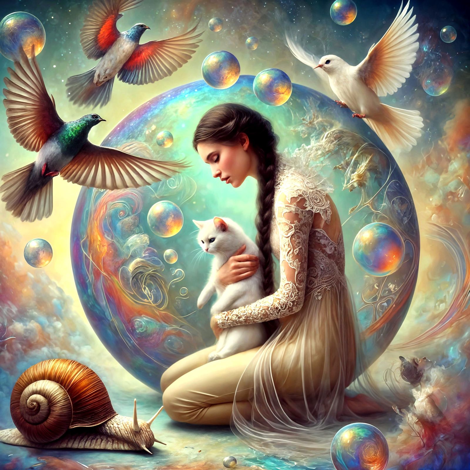 Art Nouveau and Pre-Raphaelite