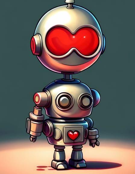 Love Robot - AI Generated Artwork - NightCafe Creator