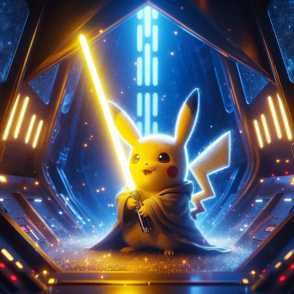 Pikachu in Star Wars