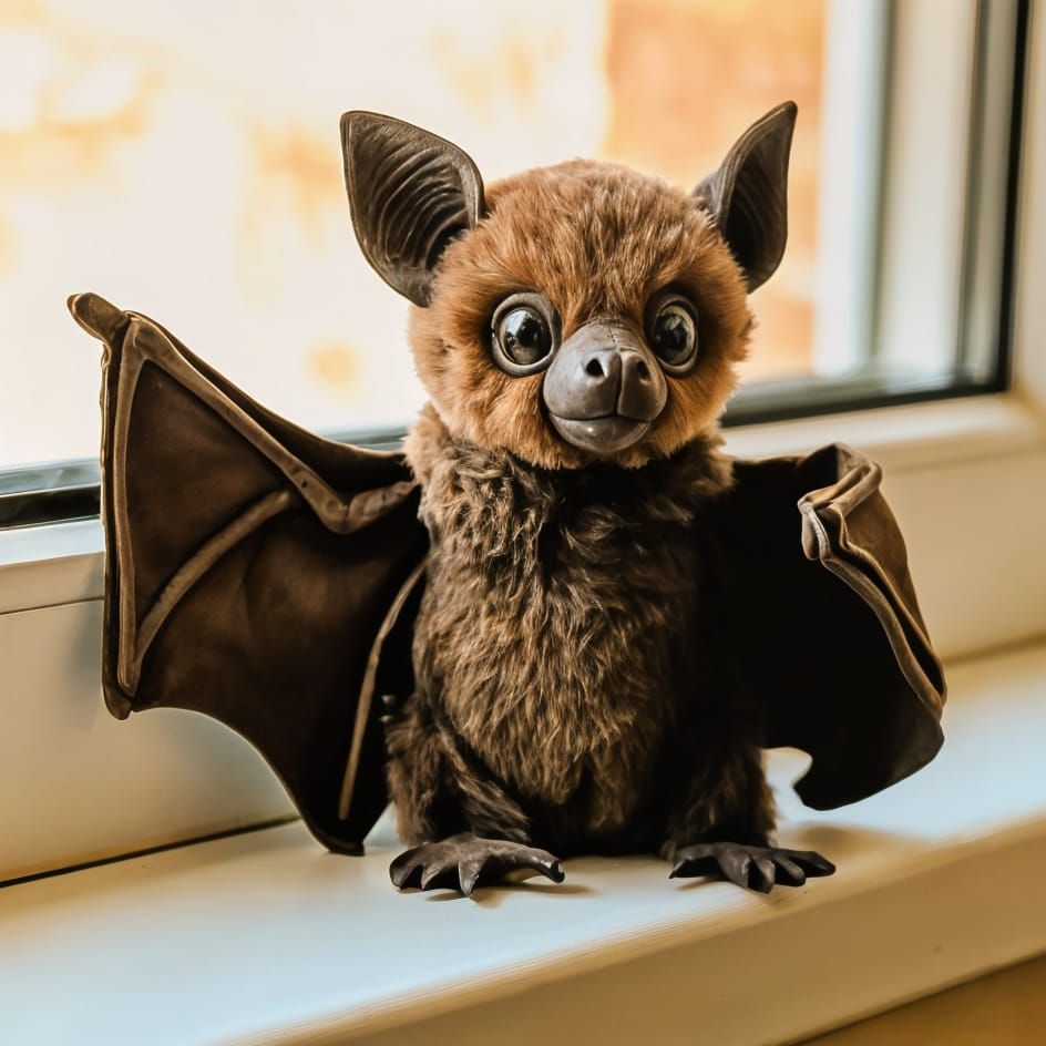 "Look! There are REAL bats out there!"