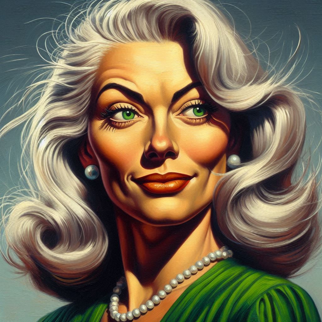 Her interest appears to be piqued!