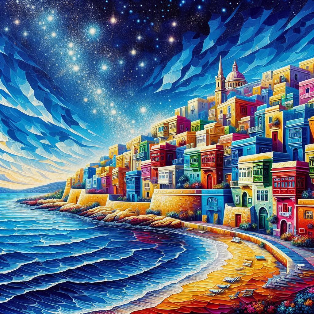 Nestled on the beach