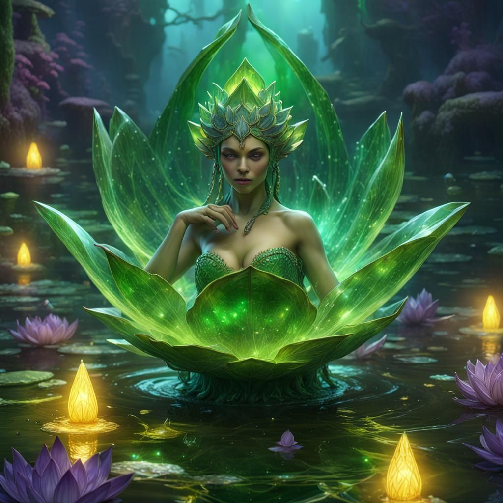 Crystal Lotus Mermaid