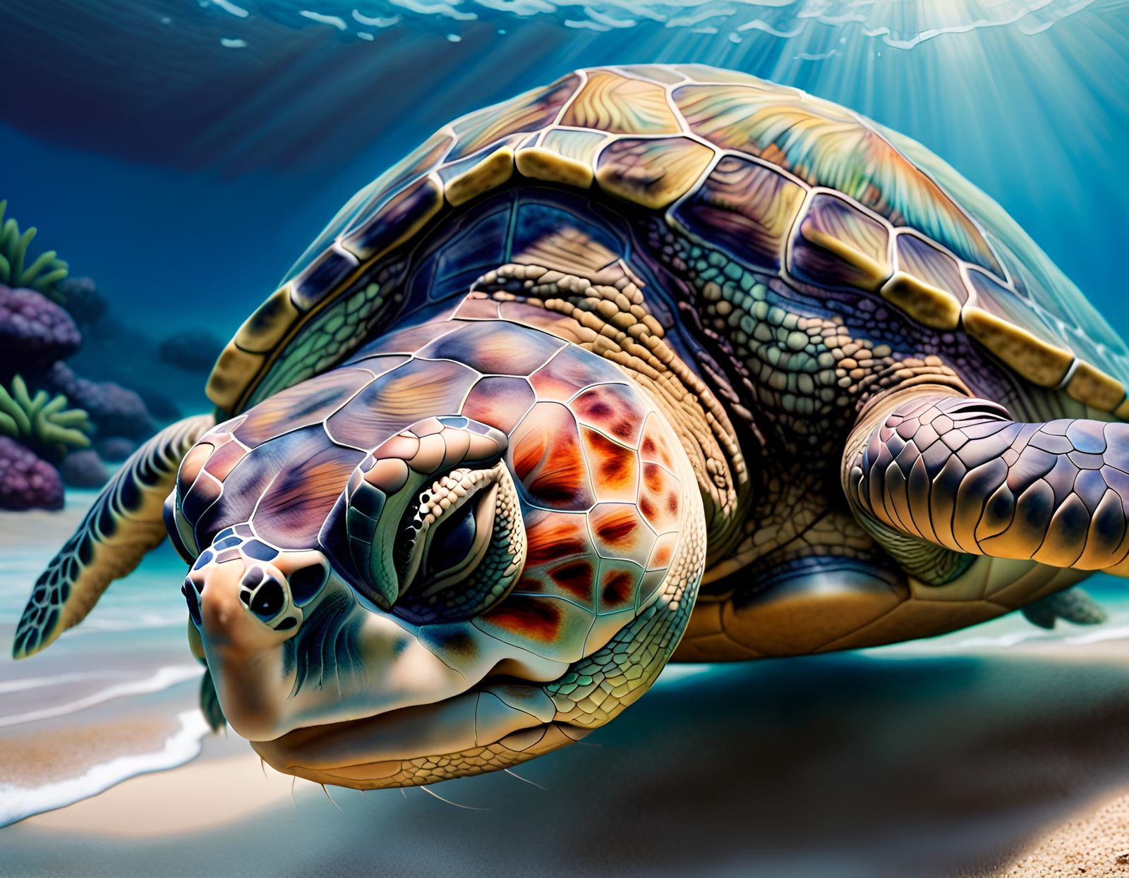 Tropical Turtle …