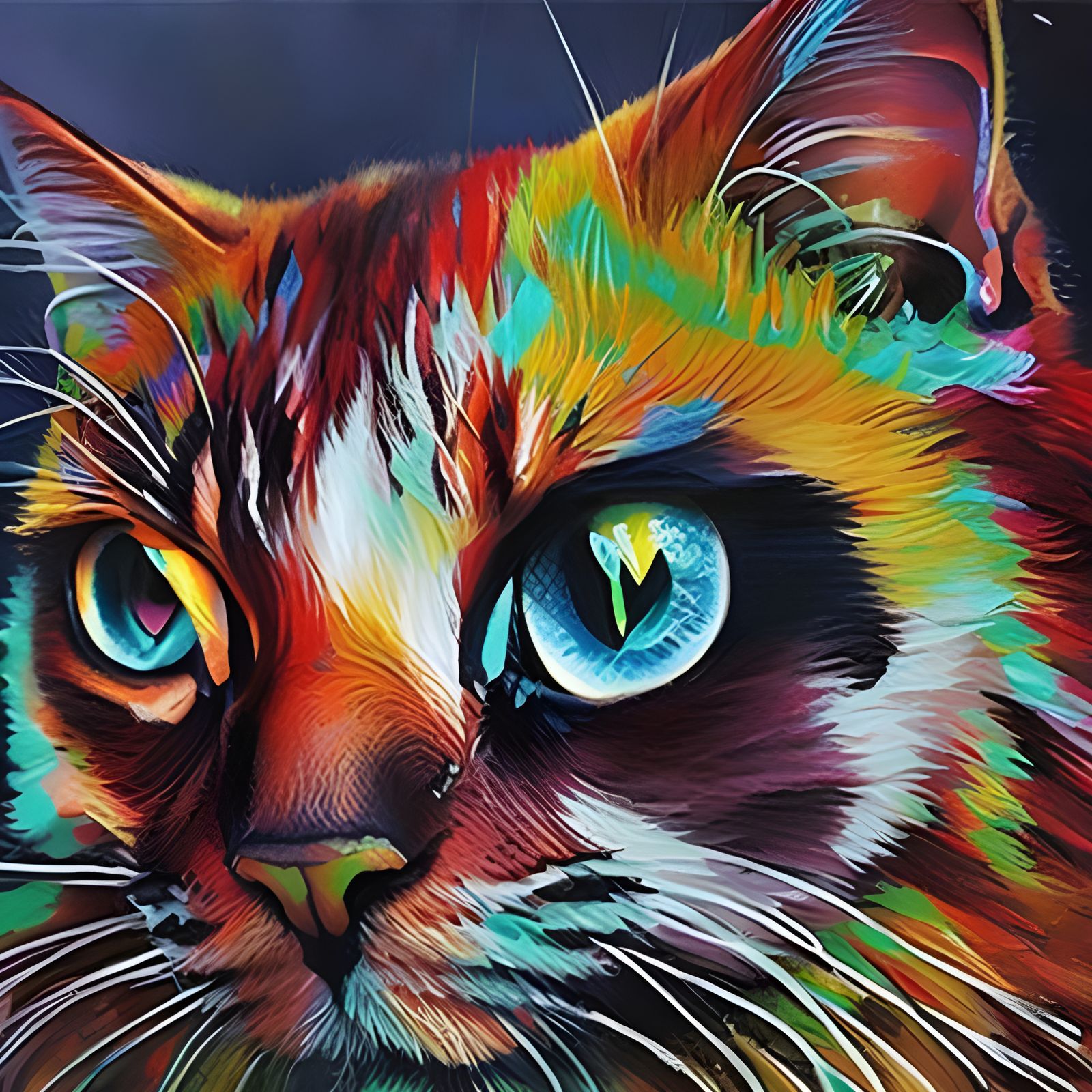 Cat - AI Generated Artwork - NightCafe Creator