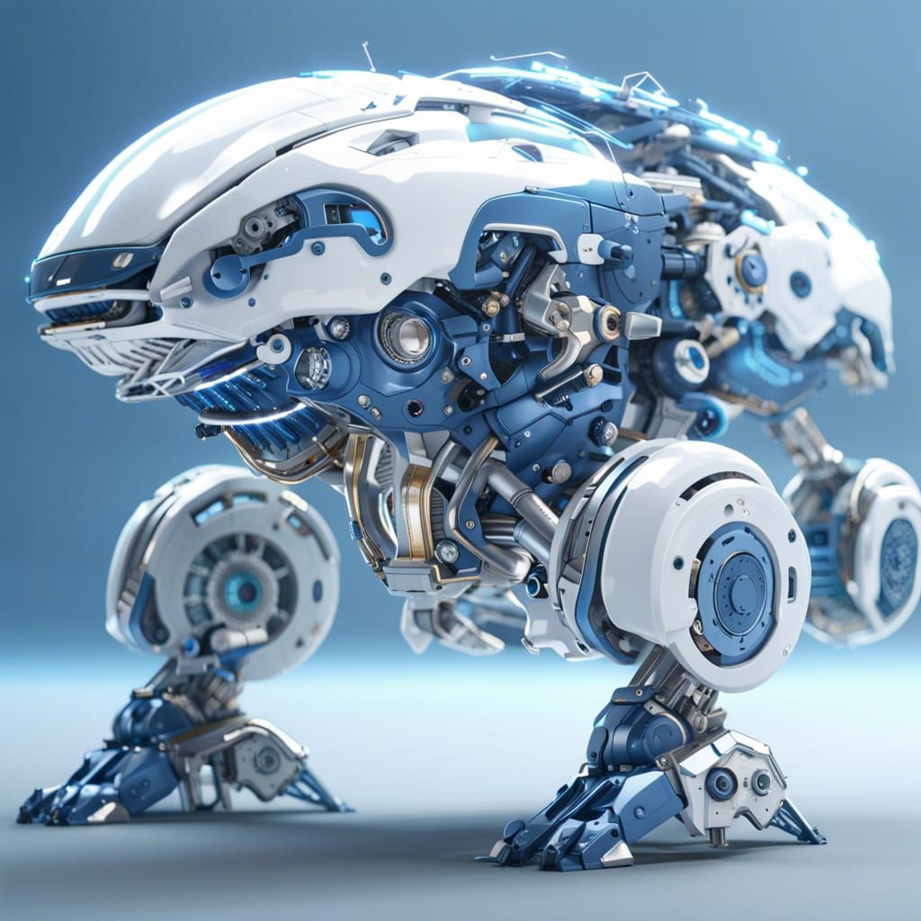 a whale marine ship robotic