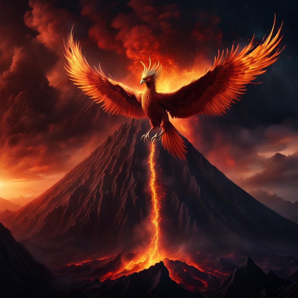 A phoenix rising